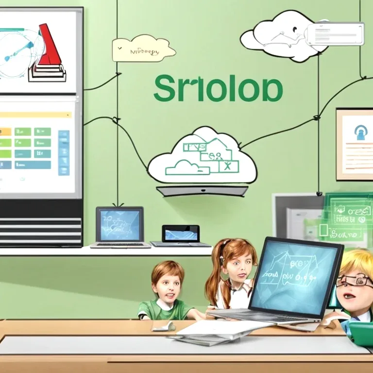 Ilustração de treinamento em segurança de rede com equipe e computadores